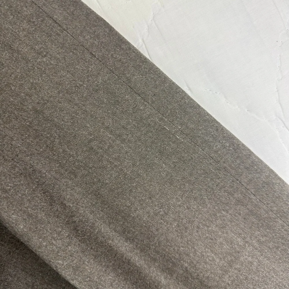 Zignone Dress Pants Pleated 36x30 Brown‎ Wool Cashmere Trousers Italy Old Money